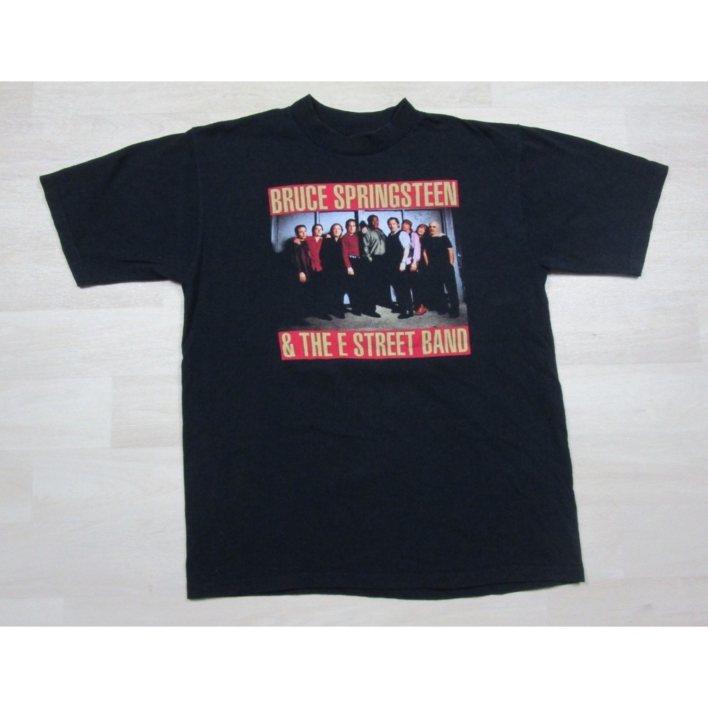 Vintage 90s Bruce Springsteen E‎ Street Band T-Shirt (M) 1999 Tour Chicago IL